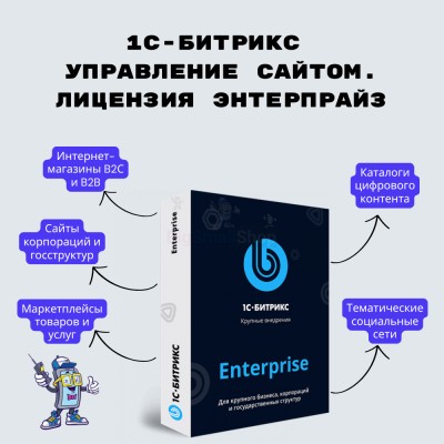 1С-Битрикс: Управление сайтом. Лицензия Энтерпрайз - купить в Караидели